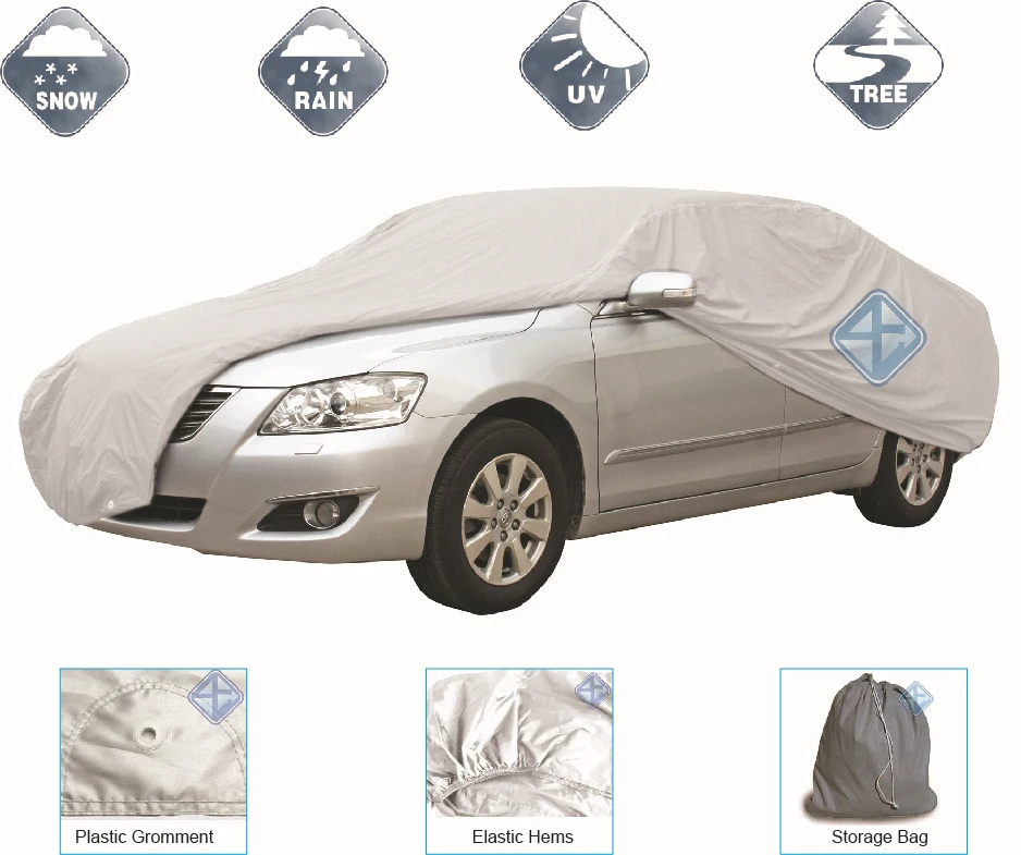 Premium Single Layer Polyester Car Cover