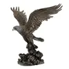 Life Size Garden Animal Bronze Eagle Statue