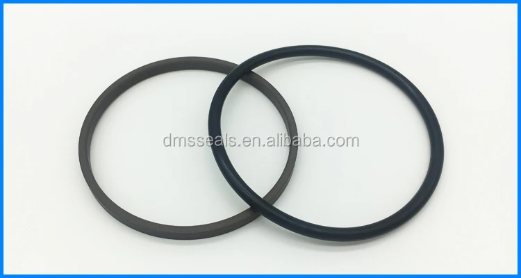 40% bronze filled PTFE brown hydraulic shaft retaining rod ring  GSI