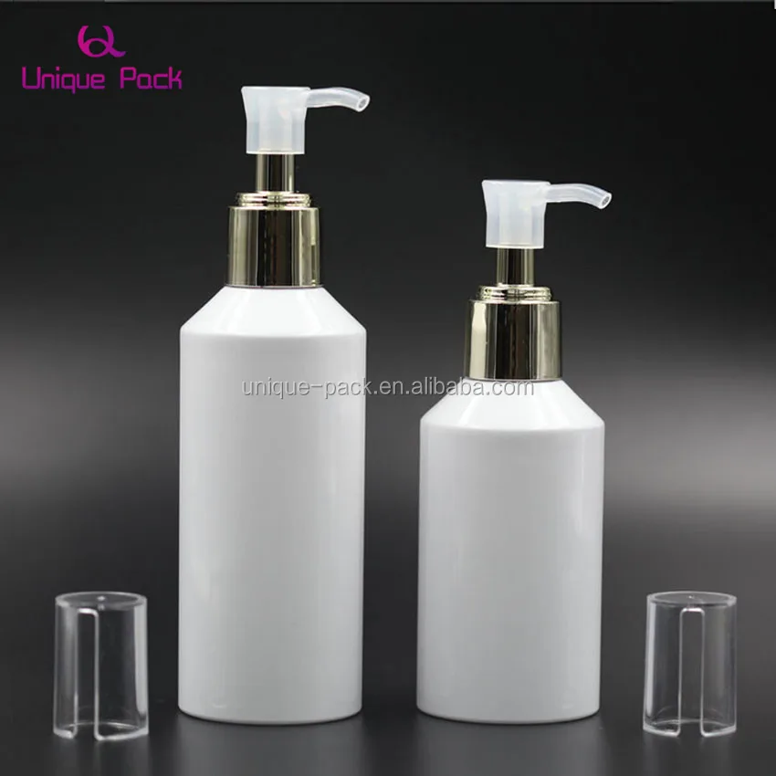 Fashionable 400ml 500ml Empty Plastic Shampoo Bottle customer private logo