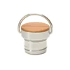 Hot Selling Environmental Bamboo Screw Lid for Water Bottle Cap