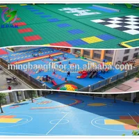 Environment Children Playground Flooring Liquid Kindergarten