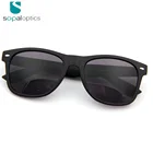 High quality classical polarized lens cheap Plastic promotion black sunglasses