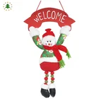 Tree hanging trinkets european decorations mery christmas snowman