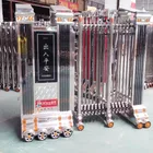 stainless steel electric luxury main door design QG-J1703