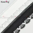 2019 Wholesale Fashion White Black Flower Cotton Crochet Ladder Lace Trim Clothing Hats WLC-635