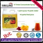 Juice Concentrate 2019 New Product Orange Flavor Concentrate Slush Syrup for Bubble Tea Juice
