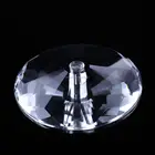 Newest selling OEM design wedding glass charger plates with differen size