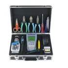 Fiber Optic Cleaning Tool Kits with Universal Round Cable Slitter