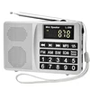 portable FM/SW/AM radio usb mini fm digital radio speaker pocket radio in speaker pc phone MP3 music player dj bass speaker