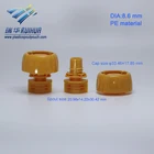 Screw Cap Spout Fitmented Spout With Screw Cap For Sauce Pouch