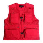 Outdoor Work Multi Pocket Waistcoat For Men