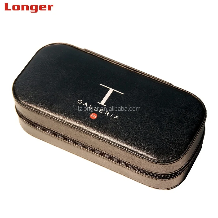 leather jewelry storage box and zipper - buy unique jewelry gift
