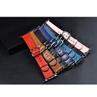 Classic Buckle clock bracelet watchband for iwatch 38mm/42mm.Genuine Leather strap for apple watch band