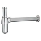 Best selling western bathroom sinks chrome plating plug wash waste drain sink basin waste pipe hose tube