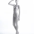 New matt white female display mannequin body