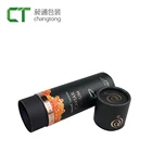 New design custom round paper packaging, cardboard cylinder tube box kraft paper tube wholesale