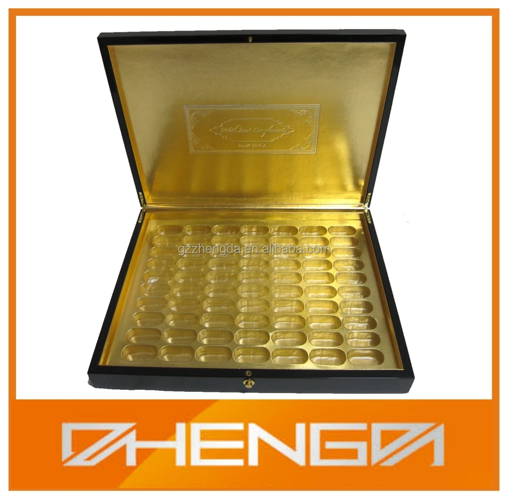 Direct Factory Custom Make Drawer Chocolate Box with PVC Inlay