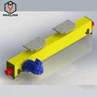 overhead crane components wheel part end beam with drive motor use for bridge crane 16 ton