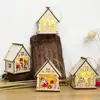 Christmas Tree Lights,LED Light Wood House with Reindeer Sign Decorations for Stores, Xmas, Holidays, Party,