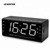 Hotsale Leadstar Alarm Clock Radio FM SUB AUX TF Card Slot 2 Ways Wireless Speaker