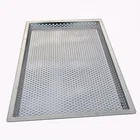 Custom stainless steel perforated baking tray for oven