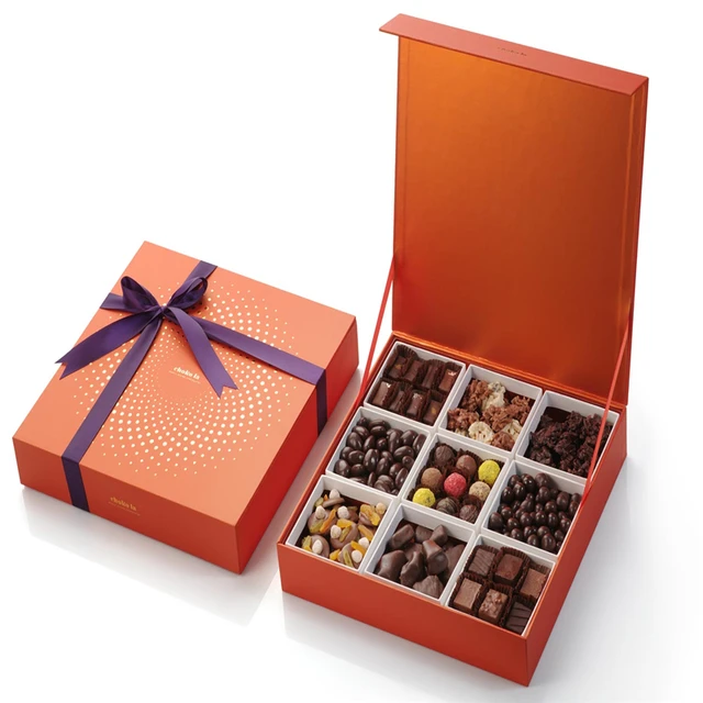 food use cat shaped chocolate candy gift box packaging