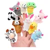 Small Size Lovely Doll Design Plush stuffed Animal Pink Pig/Fox/Frog Toys Finger Puppets