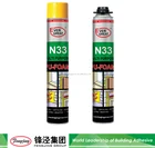 Gun type construction adhesive pu foam spray adhesive