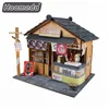 2019 Wood craft supplier diy miniature wooden dollhouse