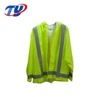 High Visibility Yellow Lime Green Safety Jacket Clothing For Man