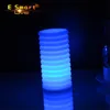 led cylinder indoor table lamp warm color used for living room