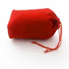 Durable wholesale velvet jewelry bag velvet drawstring gift bag candy bag