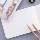 Newly smart time printed kraft paper notebook cheap sketch book