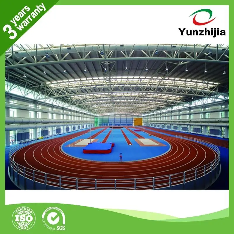 Professional synthetic rubber running track with high quality