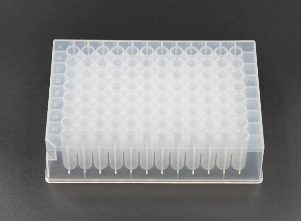0毫升96孔圆形深孔板p-dw-11-c-s实验室一次性微孔板