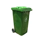 Outdoor 240L plastic waste bin manufacture