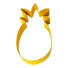 High Quality Colorful Pineapple Shape Stainless Steel Cookie Tools Cake Cutter