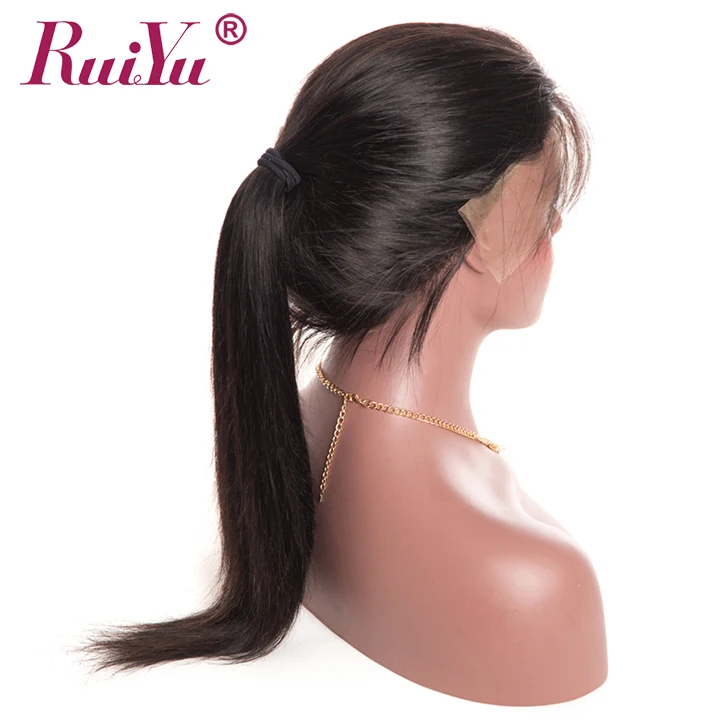 High Ponytail Full Thin Skin Cap Human Hair Full Lace Wigs Buy