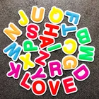 26 Letters 2d Soft PVC Rubber Fridge Magnet Cheap Promotional Gift Refrigerator Magnetic Sticker