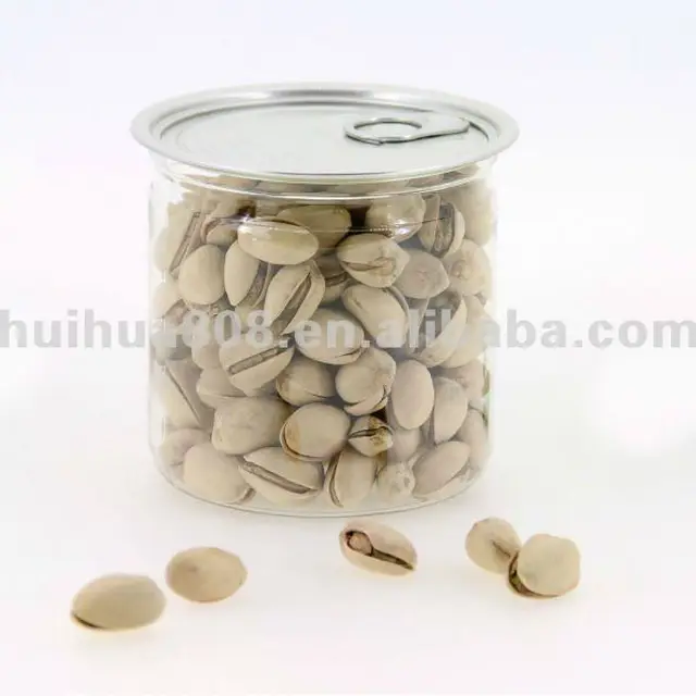 plastic food tin pistachios raisin cashaw bottle pet bottle