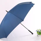 many colors to chooce rubber handle fiberglass frame auto open golf umbrella