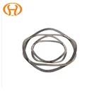 Durable Stainless Steel Nickel Alloy Flat Metal Wire Spring Clip