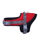 Dog harness, Hot sale Amazon custom logo dog training vest, Service Reflective pet dog safety harness vest