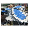 ETFE double-layer air pillow roof tent for commercial street/shopping mall architectural fabric membranes