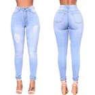 2019 latest design trousers wholesale women skinny Jeans