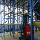 Warehouse storage drive in pallet racking system