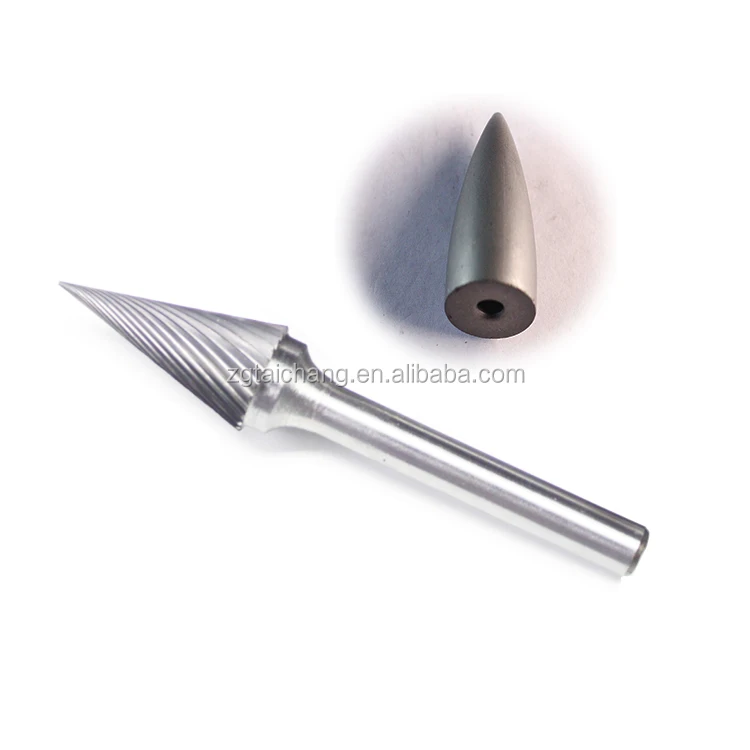 cemented carbide rotary file tools for dental bur