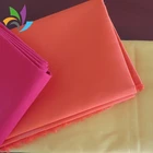 stock lot bed sheet table cover poly spun cotton mix woven fabric