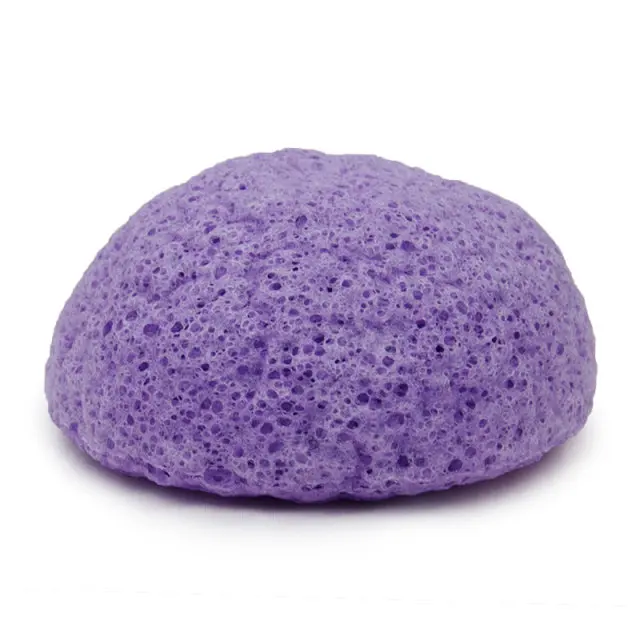 gently exfoliating body konjac sponge scrubber